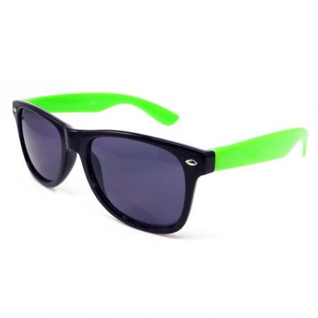 sunglasses black and green,