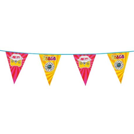 peace and love bunting