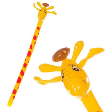 inflatable giraffe stick, Giraffe inflatable, blowup giraffe.