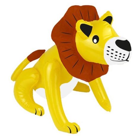 large inflatable lion blow up
