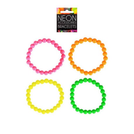 neon bracelets. fluorescent bracelets