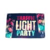 Traffic Light Party Flag, Traffic Light Banner, Traffic Light Party Decorations
