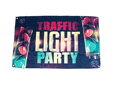Traffic Light Themed Flags