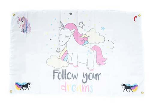 unicorn party banner