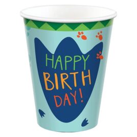 dinosaur party paper cups