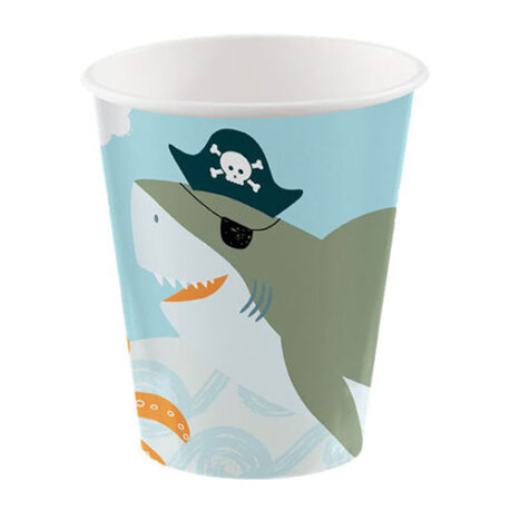 shark paper cups