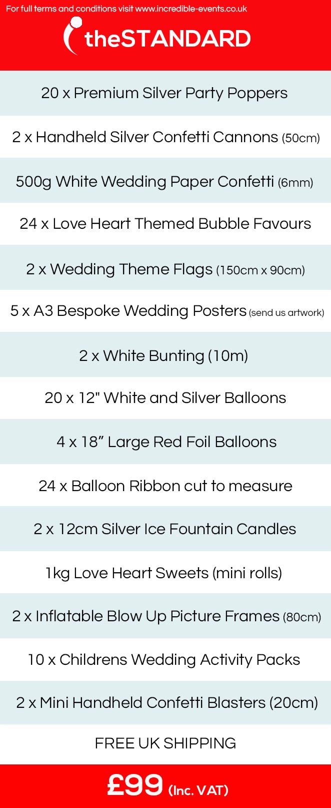 wedding party ideas, wedding party boxes