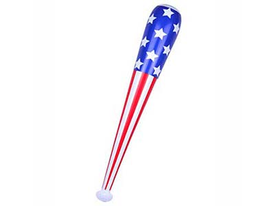 american theme inflatable baseball bat