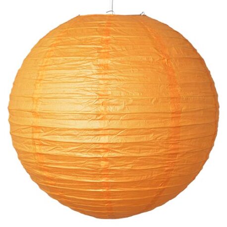 Orange Paper Lantern