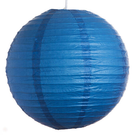 Dark Blue Paper Lantern