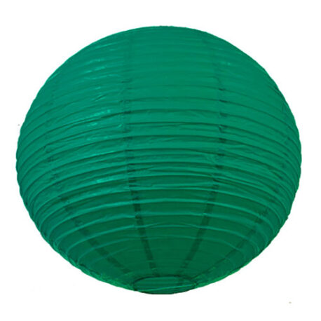 Dark Green Paper Lantern